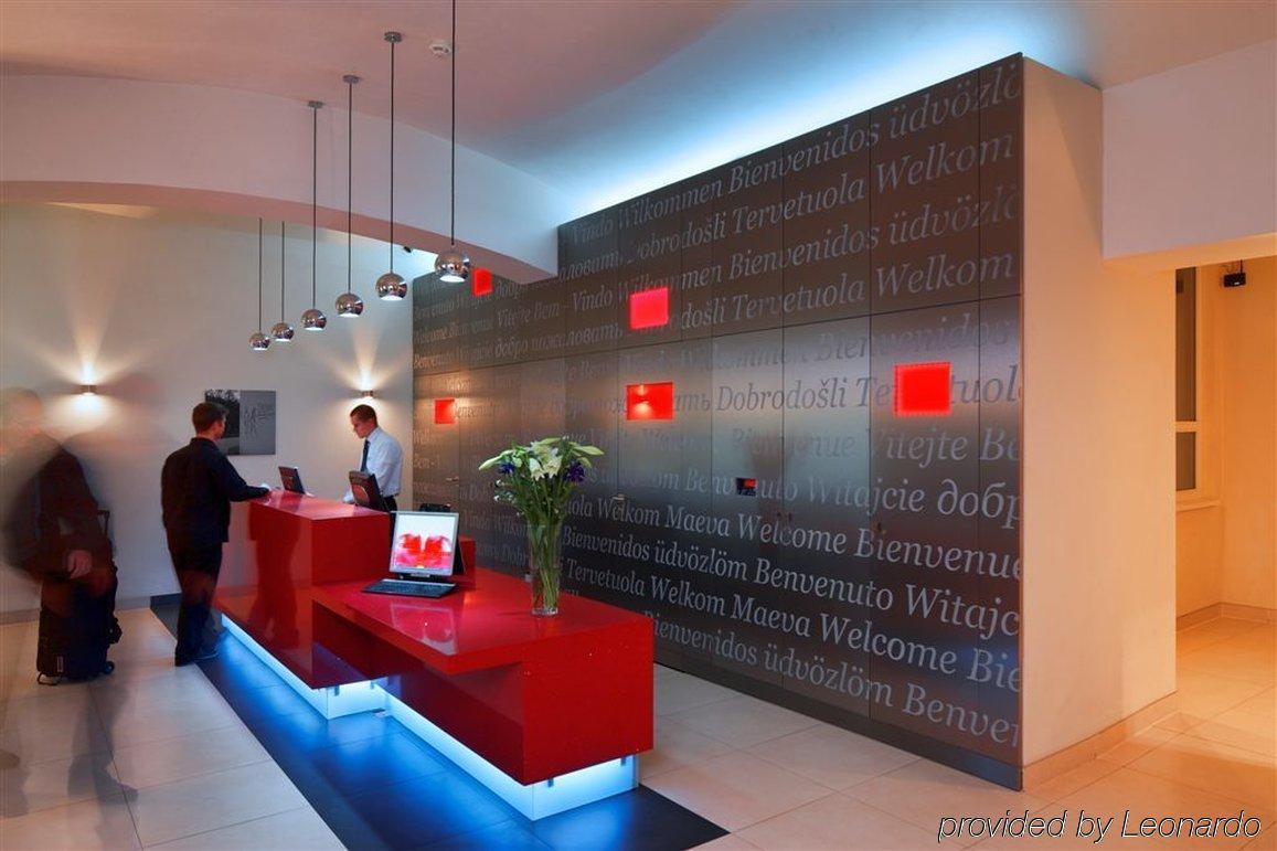 Red & Blue Design Hotel Praha Interior foto